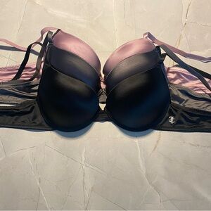 Juicy Couture Women's Push Up Bra 3 Pieces Set